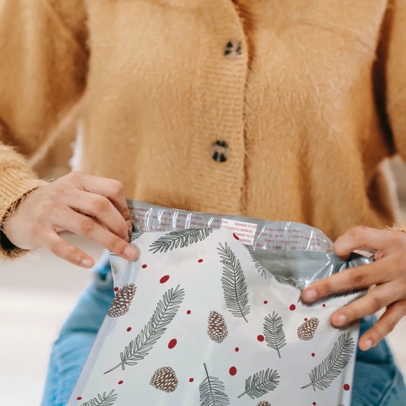 🆑 Pinecones Poly Mailers 10x13 Pack of 25 - Picture 5 of 9